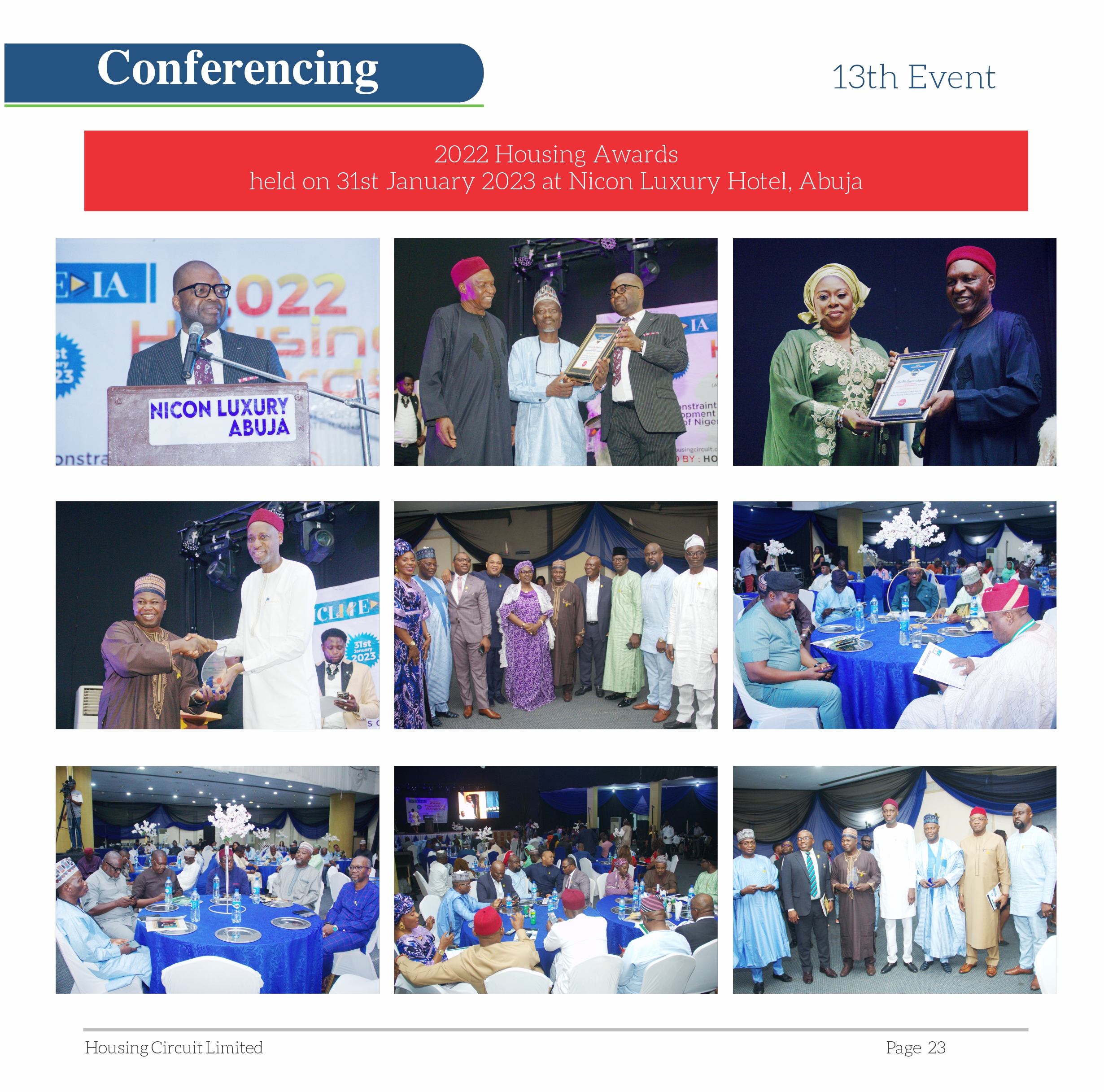 Awards Dinner Highlight